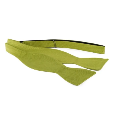 Image of Self Tie Bow Lime F04 Green