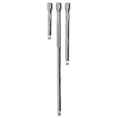 Image of Amtech I4227 3 Piece 13mm (1/2&quot;) Drive Wobble Extension bar Set