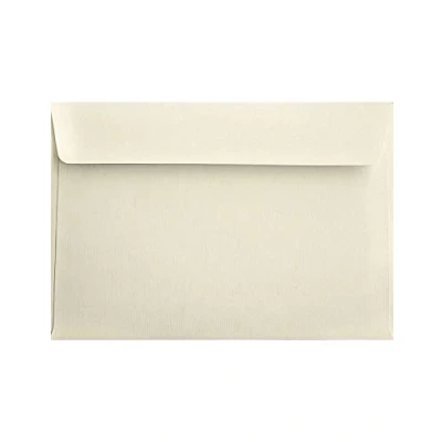 Image of Netuno Stationery DIN C5 ENVELOPES, 100 Count, Self Seal, Aster Laid Paper, 162 x 229 mm, 120 g, Ivory, for Documents, Brochures, Personal and Business Correspondence