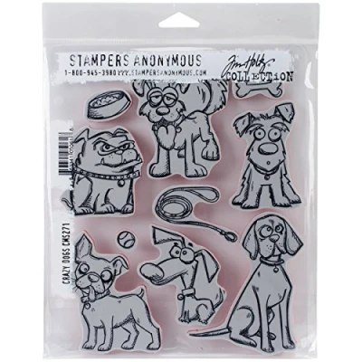 Image of Stampers Anonymous CMS271 Tim Holtz Cling Stamps, Multi Colour, 7 x 8.5 Inch