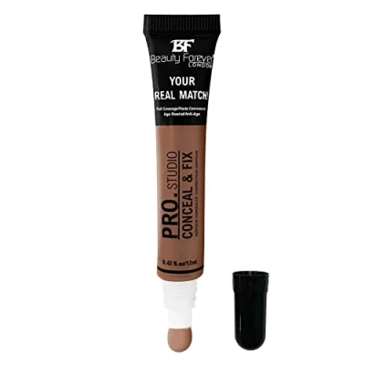 Image of Beauty Forever Pro Studio, Conceal &amp; Fix Contour Concealer, Moisturising Hydrating Formula, 12ml (80 COCOA)