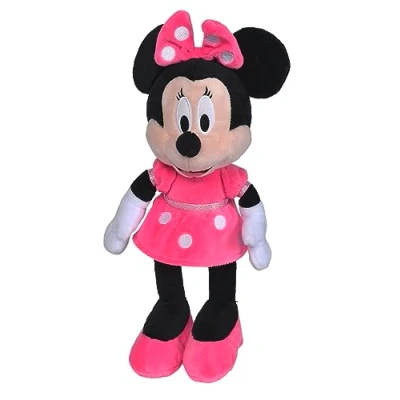 Image of Simba Toys Disney Minnie Mouse Plush, Soft and Pleasant Material, 100% Original, Suitable for Boys Girls of All Ages 35 cm