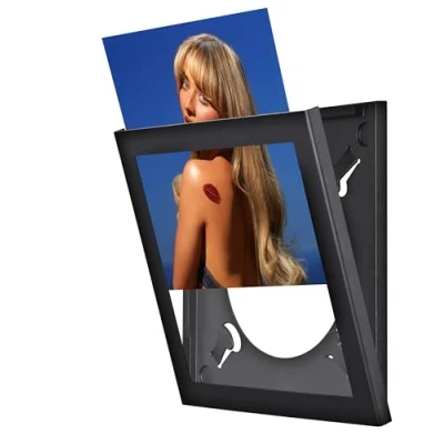 Image of Show &amp; Listen Vinyl Record Album LP Frame, Individual, Black