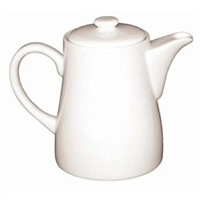 Image of Olympia Whiteware Coffee Pots Porcelain Chip Resistant 310 ml 11 Oz 4 pc