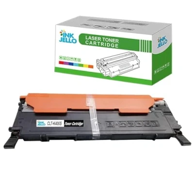 Image of InkJello Compatible Toner Cartridge Replacement for Samsung CLP 360 365 365W CLX 3300 3305 3305FN 3305FW 3305W Xpress SL C410W C460FW C460W CLT K406S