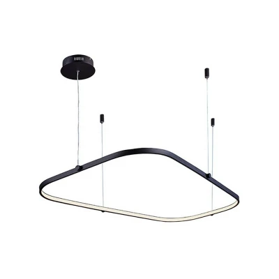 Image of Kriva Ceiling Pendant LED Matt Black