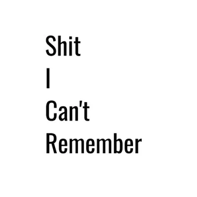 Image of Shit I Can&#039;t Remember: Organizer, Log Book &amp; Notebook for Passwords and