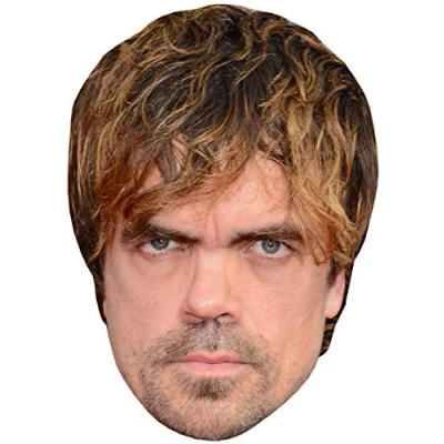 Image of FoxyPrinting Peter Dinklage Celebrity Cardboard Party Face Mask Fancy Dress