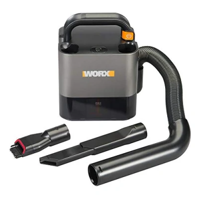 Image of WORX WX030L 20V Power Share Cordless Cube Vac Compact, Vacuum Cleaner, Black