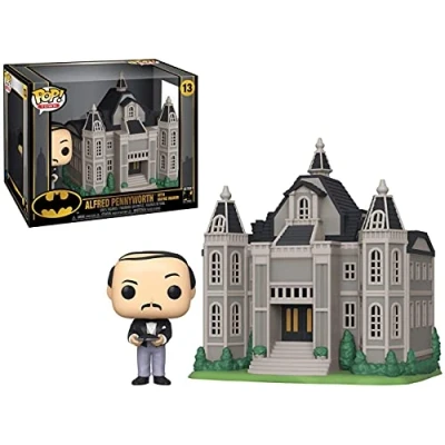 Image of Funko POP! Town: Batman 80th Wayne Manor With Alfred DC Comics Collectable Vinyl Figure Gift Idea Official Merchandise Toys for Kids &amp; Adults Comic Books Fans