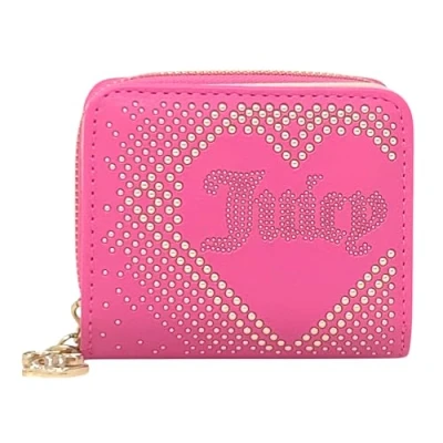 Image of Juicy Couture Women&#039;s Small Zip Around Wallet, Lovely Day Pink