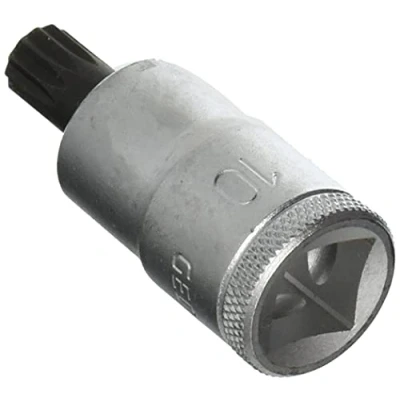 Image of Gedore INX1910 1/2 M10 x 55 mm Screwdriver Bit Socket Silver