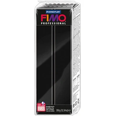 Image of Fimo Professional Modelling Clay, Black, 350 g