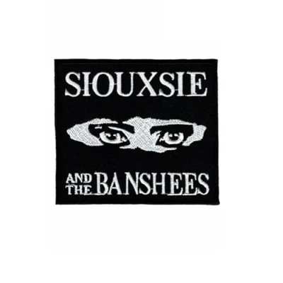 Image of Siouxsie and The Banshees Rockband Patch Badge Embroidered Iron on Applique Accessory