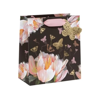 Image of Glick Medium Gift Bag, Opulent Dusk, 225 x 200 100 mm, Luxury Recyclable Bag for Birthdays &amp; Celebrations