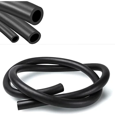 Image of Universal Rubber Reinforced Fuel Pipe Line for Hose Engine Unleaded Petrol Diesel Oil Water AUTORCE (4.0MM X 10.0MM, 1 Meter)
