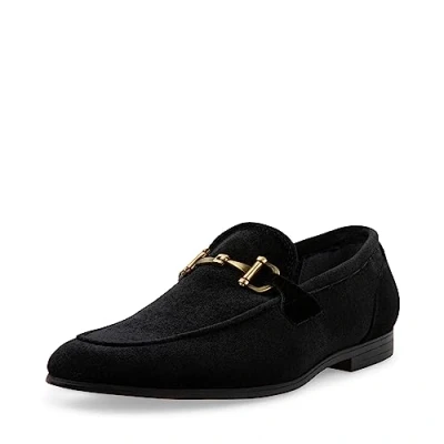 Image of Steve Madden Men&#039;s Madly Loafer, Black Velvet, 10 UK