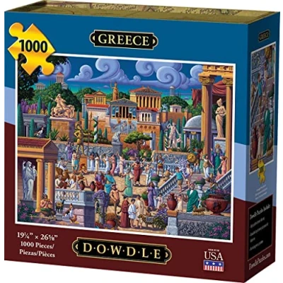 Image of Dowdle Jigsaw Puzzle Greece 1000 Piece