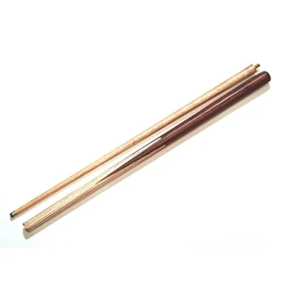 Image of 1 x 2pc 36&quot; CENTRE SPLIT ASH POOL/SNOOKER CUE (1 CUE)**