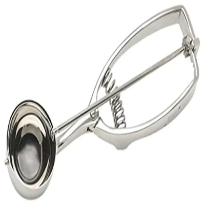 Image of Genware G20 Stainless Steel Ice Cream Portioner with Spring Loaded Handle, 20 Size