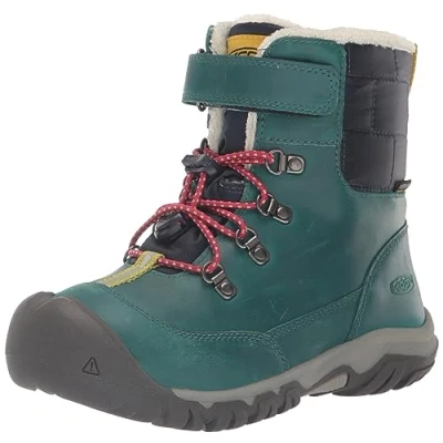 Image of KEEN Kanibou Waterproof Snow Boots, Deep Lagoon/Jazzy, 2 UK