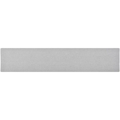 Image of vidaXL Carpet Runner Light Grey 80x400 cm