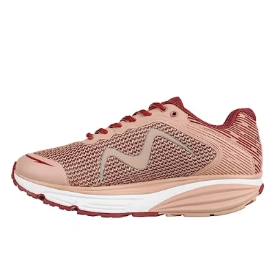 Image of MBT Colorado X Women&#039;s Sports Shoes Modern Style. Anatomical and Comfortable Running Sneakers. Physiological Footwear Comfort Stability with Curved Sole. Sneakers Nude