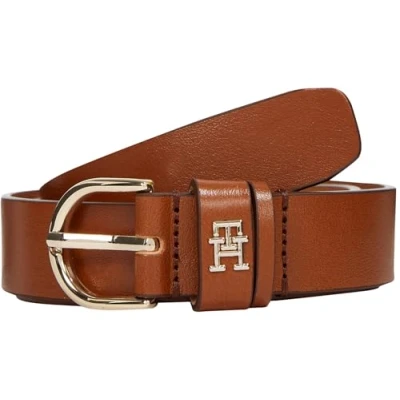 Image of Tommy Hilfiger Essential Effortless Belt, Women&#039;s, Size: 52, Brown
