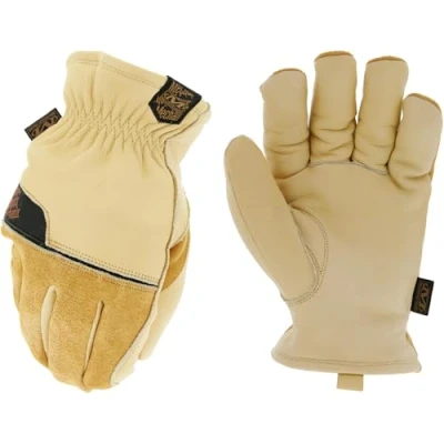 Image of Mechanix Wear Durahide™ Insulated Driver Gloves (Small, Black/Grey)