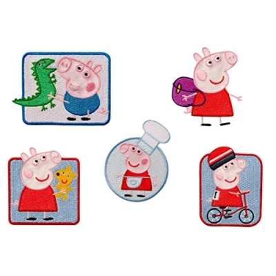 Image of Mono Quick Embroidered Appliques for Ironing or Sewing on, Polyester, Multicoloured, MD