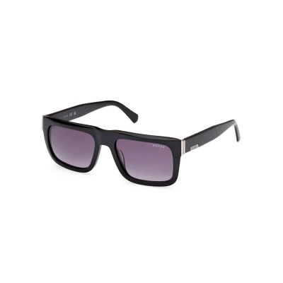 Image of Sunglasses Guess Gu00171 col. 01b Uomo Squadrata Nero