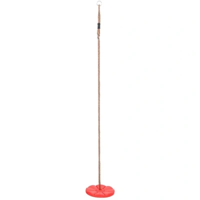 Image of vidaXL Plate Swing 200 cm Red