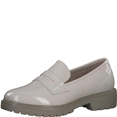 Image of s.Oliver [Women 5 24200 41 Loafers, Beige Patent, 6 UK