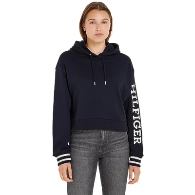 Image of Tommy Hilfiger Women&#039;s Hoodie, Blue (Desert Sky), XL