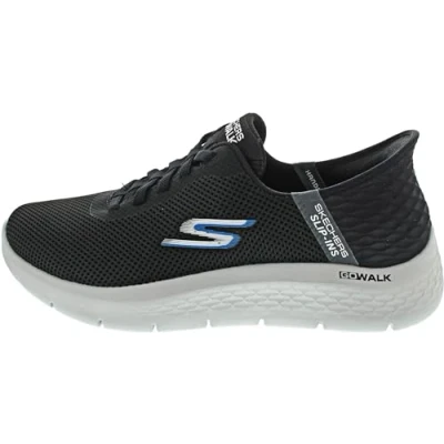 Image of Skechers Men&#039;s Go Flex Walking Shoe, Black Grey, 7 UK