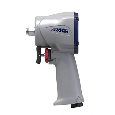 Image of Apach Stubby Air Impact Wrench, Jumbo Hammer, High Torque, 1/2 Inch (AW050G)