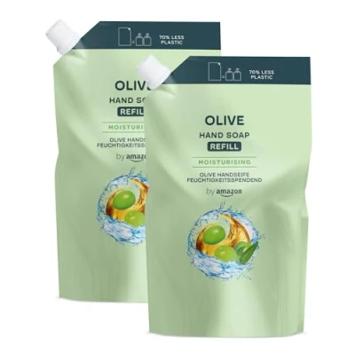 Image of by Amazon Olive Hand Soap Refill, 2 x 1000ml
