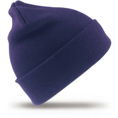Image of Result Junior Woolly Ski Hat One Size Black