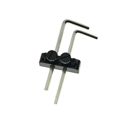 Image of Dopro Black Guitar Bass Allen Wrench/Key Headstock Wrench Holder for Floyd Rose Tremolo