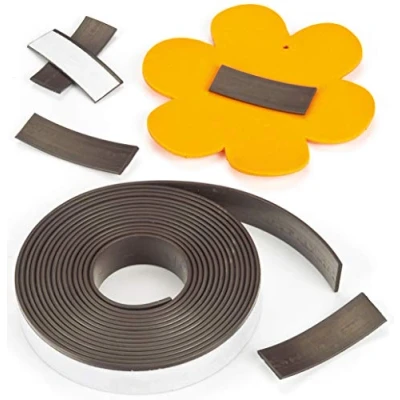Image of Baker Ross Self Adhesive Magnetic Tape (1 x 2.5 m Per Reel) Long Strip