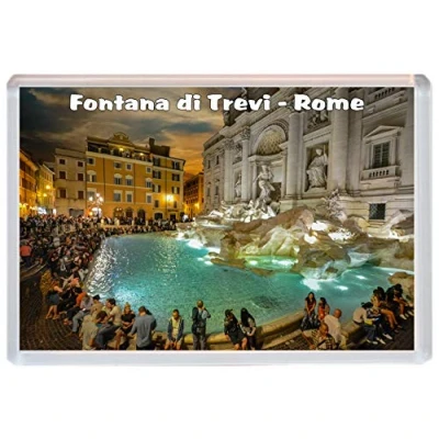 Image of Fontana/Fountain di Trevi Rome Italy Jumbo Fridge Magnet/Magnets BBSM1287