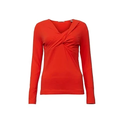 Image of ESPRIT Women&#039;s 122ee1k315 T Shirt, 630/Red, XL