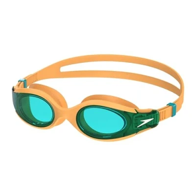 Image of Speedo Unisex Kids Hydrosity 2.0 SwiMing Goggles Anti fog leak, Aanadi Orange/Aquarium, One Size