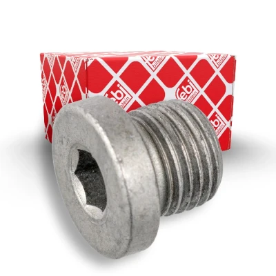Image of 000000000648, 000000000884, 00000000884, 000908010004, 1269970132 Drain Plug FEBI BILSTEIN 46267 Steel 5 MERCEDES BENZ: A Class, E Class Saloon