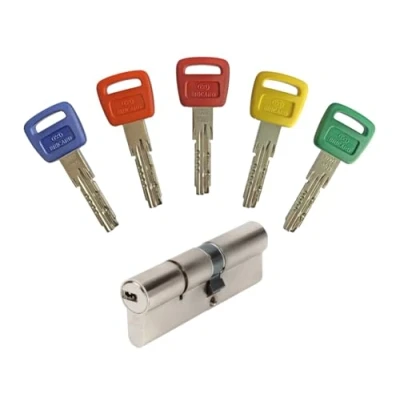 Image of Bricard 16104 Olympia Lock Cylinder, Silver, 40+50