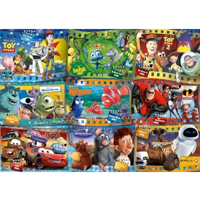 Image of Ravensburger Puzzle 2D 1000 elementów: Filmy Disney Pixar, Nowy design