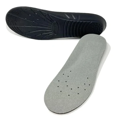 Image of Happystep Orthotic PU Memory Foam Comfort Shoe Insoles, Providing Cushioning Arch Support Shock Absorption, Plantar Fasciitis Foot Pain Relief for Men and Women Everyday Use (Size S: UK 3 4.5)