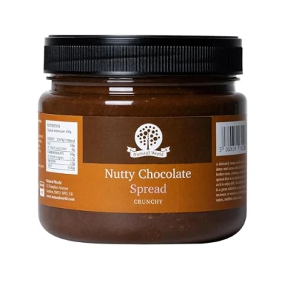Image of Nutural World Crunchy Nutty Chocolate Spread (1kg)