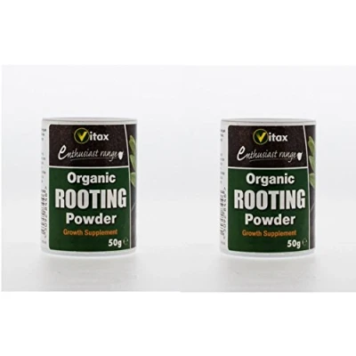 Image of 2 x Vitax Organic Plant &amp; Cutting Rooting Powder 50 Gram Tub