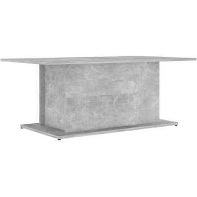 Image of vidaXL Coffee Table Concrete Grey 102x55.5x40 cm Engineered Wood